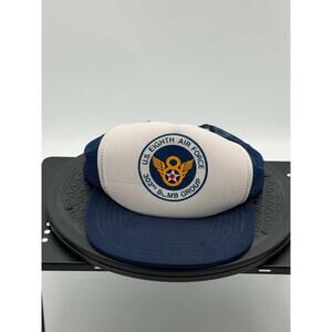 US Eighth Air Force 303rd Bomb Group Vintage Trucker Hat Snapback Cap Adjustable